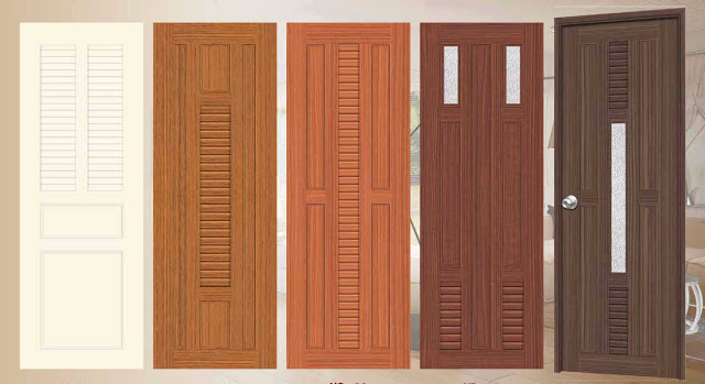 Cửa nhựa vân gỗ tại quận Tân Phú
