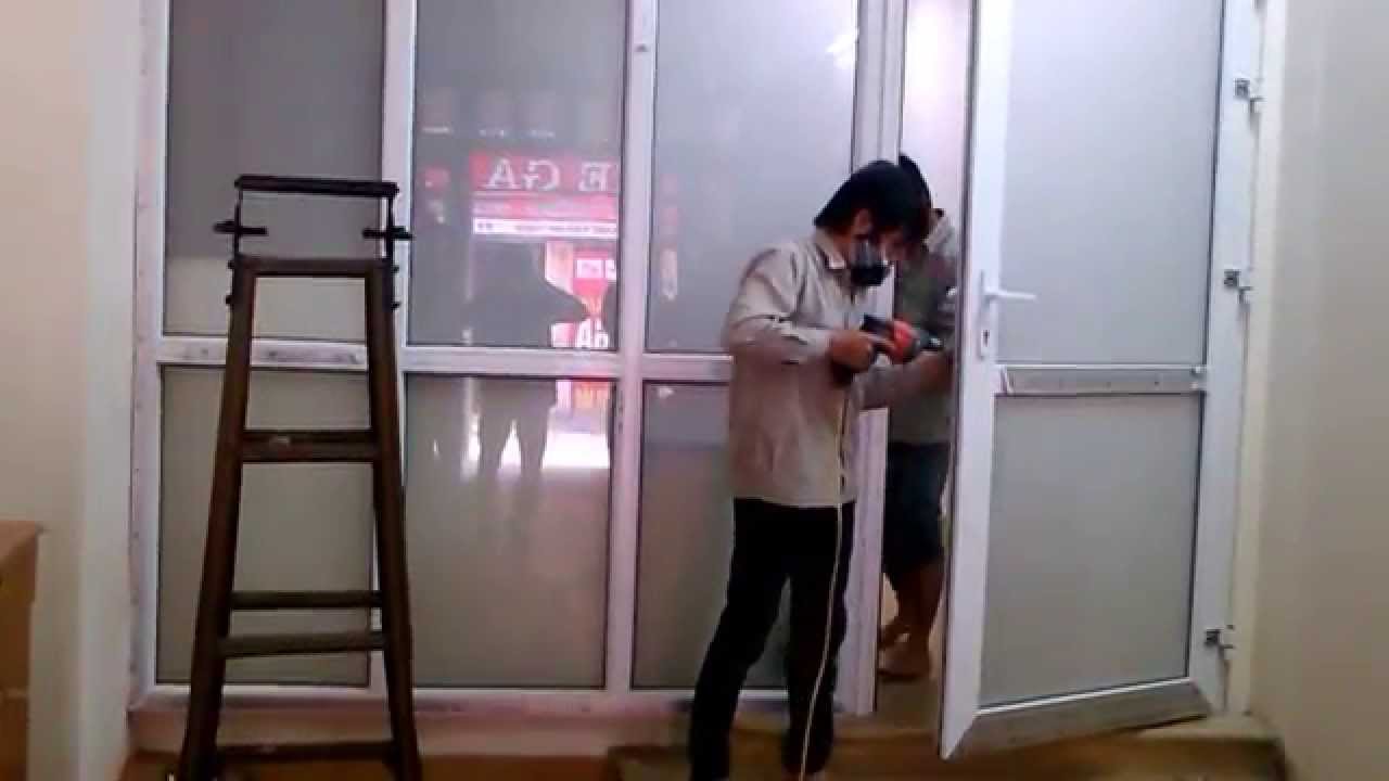 Lưu ý khi lắp đặt cửa nhựa lõi thép