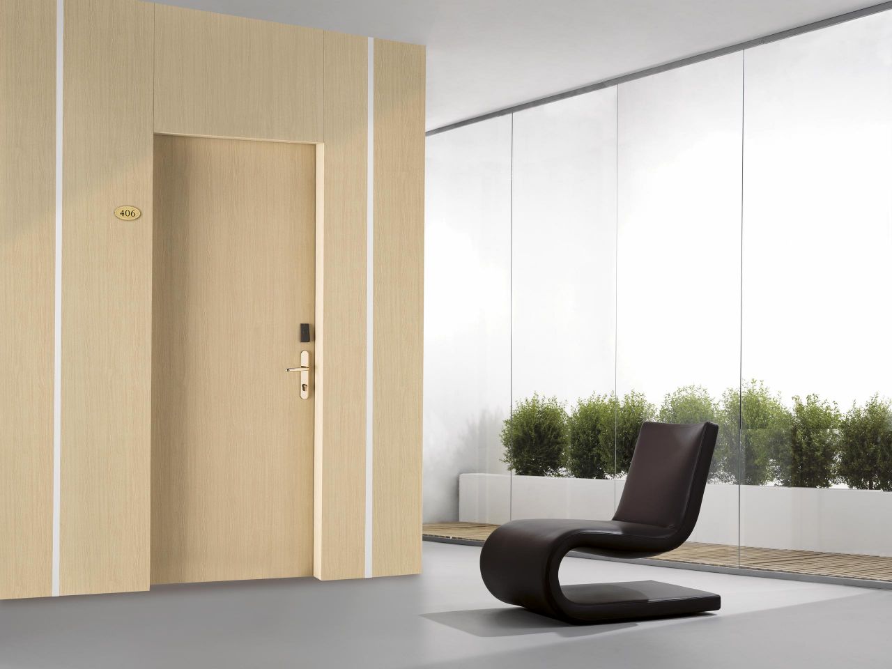 Cấu tạo của cửa gỗ công nghiệp chống cháy