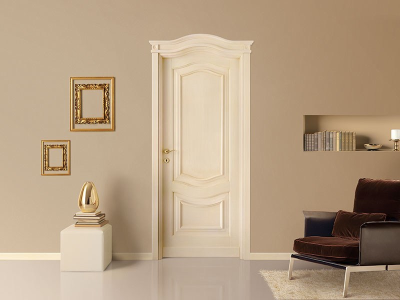 Mẫu cửa gỗ tự nhiên 1 cánh đẹp cao cấp