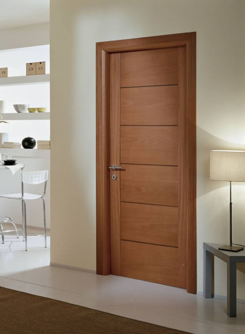 Mẫu cửa gỗ tự nhiên 1 cánh đẹp cao cấp